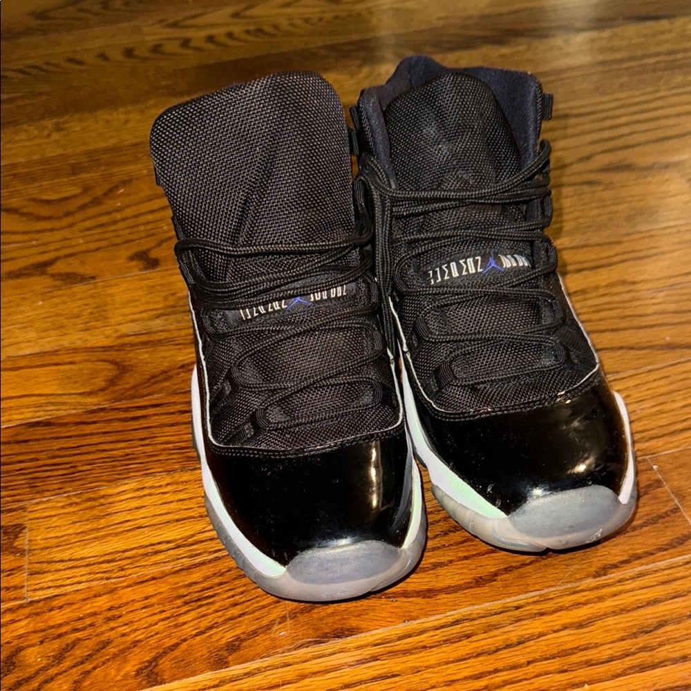 Youth Black Jordan sneakers